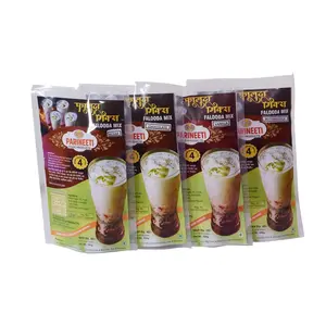 Parineeti Food Products Falooda Mix Kesar Chocklate Vanilla Butterscotch Flavor( Pack of 4 - 100g Each)