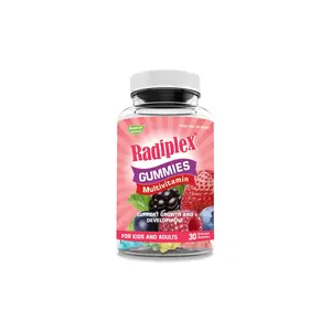 Radiplex Multivitamin Gummies For Kids & Adults | 13 Vitamins & Minerals For Growth & Development | 30 Gummy Candy (Strawberry)
