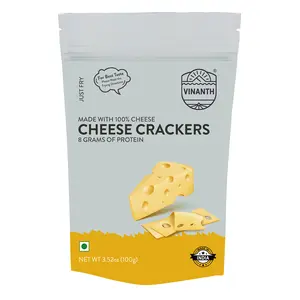 Vinanth Enterprises Cheese Crackers / PAPPAD 100GM