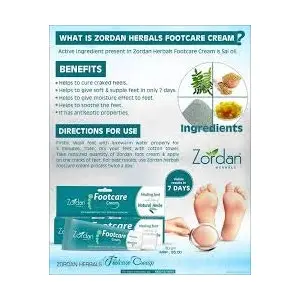 Zordan Foot care cream (Pack of 3)
