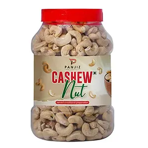 PANJIZ Cashew Nut Kerala Origin Snacks Whole Natural Nuts Premium kaju Mix of W 180 and W 240 traditionally Prepared 800 G
