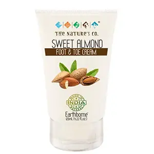 The Nature's Co SWEET ALMOND FOOT AND TOE CREAM 125ml
