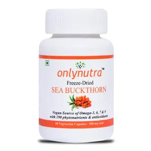 Onlynutra Freeze Dried Sea Buckthorn Veg Capsules