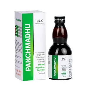 Pax Vedic Science Panchmadhu Ayurvedic Syrup for Healthy Digestion and Metabolism 200 ml