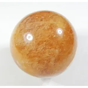 Urancia Yellow Aventurine Sphere Ball Crystal Polished for Reiki & Vastu Chakra Fengshui 5.5cm Dia