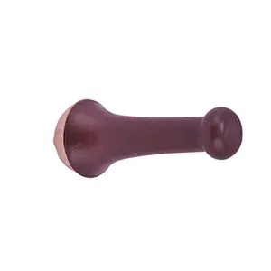 Raj Rajvi - Bronze Foot Massager With Wooden Handle For Detoxification And Deep Relaxation