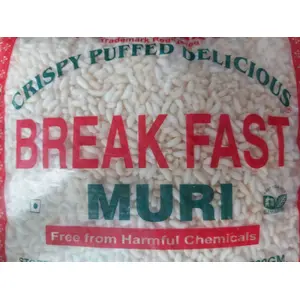 RATHI TRADE LINK - Combo Pack of Puffed Rice (Muri/Murmura/Bhadang/Kurmure) (200 Grams) with Fox Nuts (Phool Makhana) (100 Grams) and Organic Brown Wayanad Matta Rice 1 Kg