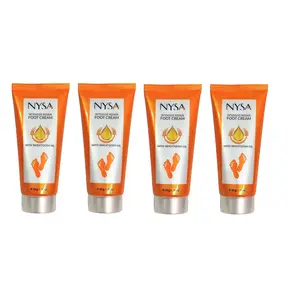Nysa RCM Natural Organic Intensive Repair Foot Cream - 50g (Pack of 4)