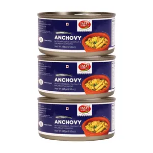 Tasty Nibbles Anchovy with Shredded Coconut & Malabar Tamarind 185gx3(Pack of 3 555g)