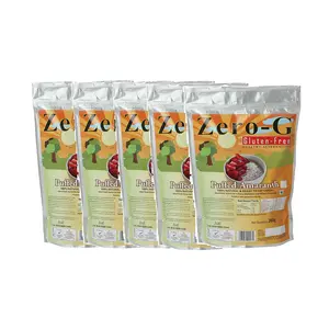 Zero-G Gluten-free HEALTHY ALTERNATIVES Puffed Amaranth/Rajgira Ready To Eat Cereal Pack Of 1 Kg (200 G Pouch Each )