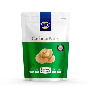 VLC Roasted Salted Cashews Premium Large Size 240 Grade 500gm