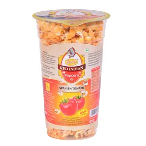 Red Indian Spanish Tomato Popcorn 180 g Pack of 06