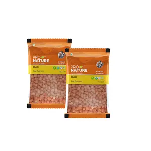 Pro Nature 100% Organic Raw Peanut 1 Kg | Pack of 2