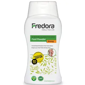 New Fredora Foot Natural Neutralizer Powder for Foot odor STRONG
