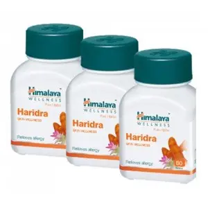 Others Himalaya Haridra 60 Tablet - Pack of 2