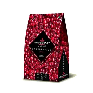 POSHTICK Whole Dried Cranberries Healthy Snacks| Rich in Vitamin C  Fibre and Antioxidant | 250 gm