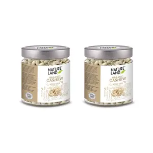 Natureland Organics Cashew 200 gm (Pack of 2)- Premium Whole Cashew