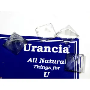 Urancia® Clear Quartz Crystal Pyramid 4 Pcs for Vastu