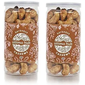 Ottimo hub Barbeque Cashews 100 Grams (Pack of 2)