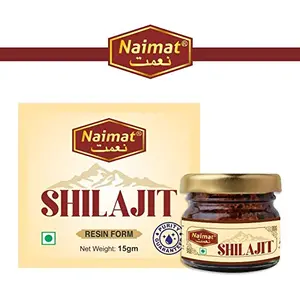 Naimat Ayurvedic Raw Shilajit/Shilajeet Resin - 15 Grams