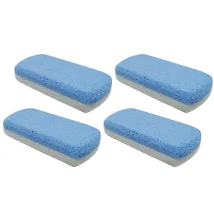 Milisten Pumice Stone 4 Pcs Natural Foot Pumice Stone Premium Callus Remover for Dead Skin Removal Foot Exfoliating Tool for Men and Women
