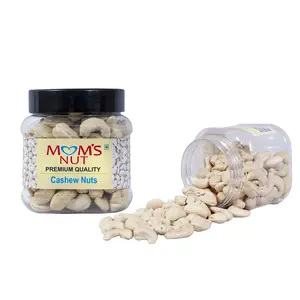 MOM'S NUT Whole Cashew Nuts with Jar Packing (Kaju)-250gms
