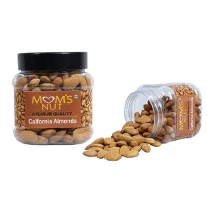 MOM`S NUT Dried Calfornia Almonds with Jar Packing (Badam) 250 gms