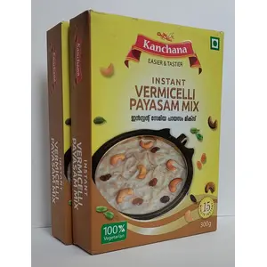 Kanchana Instant Vermicelli Payasam Mix -300G (Pack of 2)