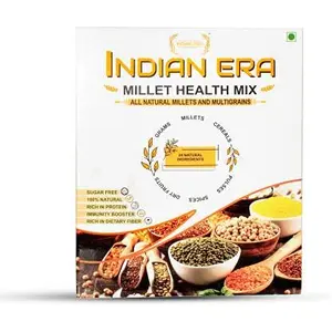 Indian Era Millet Health Mix:Indian Superfood For All Age Group:Traditional Claypot Roasted 500 g