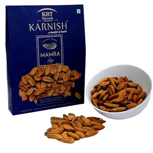 KARNISH JUMBO Organic Box Kernel Mamra Giri Almonds -Big Jumbo Size Badam Rich In Oil and Nutrition || Mamra Badam Giri 250 g.