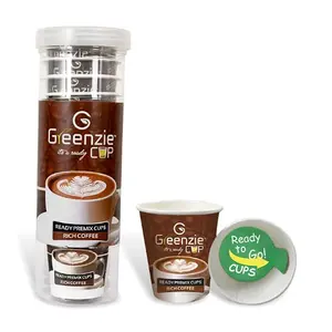 Greenzie Cup Ready to Drink Rich Coffee Premix Cups