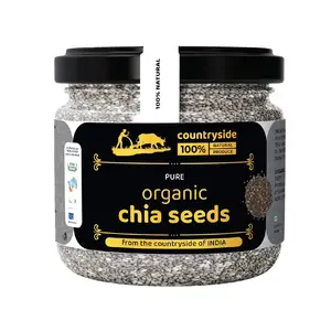 Country Side Organic Chia Seeds from The Tribal Farmers 460 Grams