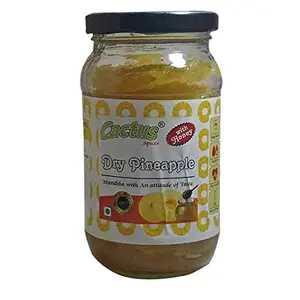 Cactus Spices Homemade Dried Pineapple Rings with Row Forest Honey and Saffron 450 G