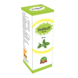 delwis Vedikoff Tulsi Ayurvedic Cough Syrup Herbal No Side Effects Immunity Protector 100ml (8)