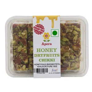 Apera Honey Dry Fruits Chikki (Sugar Free) (250 gm)