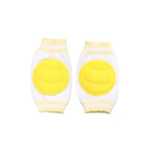 Baby's Soft Care Knee Pad/Protector Sponge Pad (Yellow) (Color May be Variation)