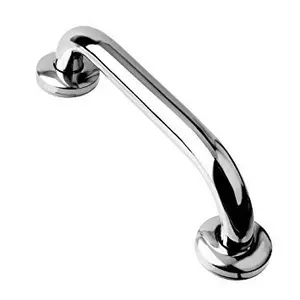 3G Decor Bathroom Grab Bar - Stainless Steel Grab Bar Handle - Steel Handle- 12"