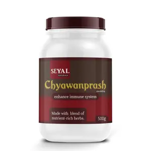 Seyal Chyawanprash Pure & Natural Immunity Boosters Blend of 48 Natural Rich Herbs and Spices (500g)