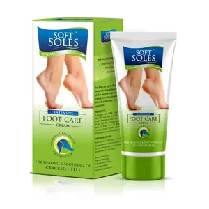 Softsoles Intensive Foot care cream Combo Pack of 4 (30g Each) | Nourish & Hydrates for Perfect Look | Healing & Soothing of Cracked Heels