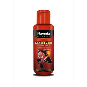 NAVEDA HERBAL Sanjeevani Herbal Pain Relief Oil / Complete Relief From Joint & Arthritis Pain (100 ml)