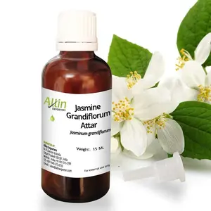Allin Exporters Jasmine Grandiflorum Attar - 100% Pure Natural & Undiluted (15 ML)