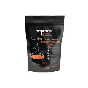 Amima's Kitchen Cheesy Tomato Soup  100 Grams [Serves 10] | Instant Soup Mix Powder | Ready To Cook | No Artificial Flavour & Colour | Gluten Free | Non GMO | Healthy Soup
