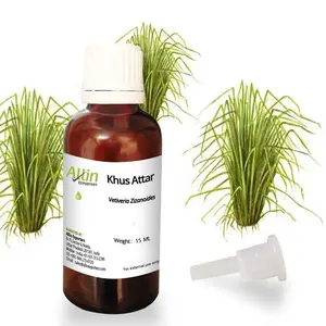 Allin Exporters Khus Attar - 100% Pure Natural & Undiluted (15 ML)