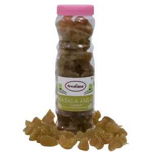 Freshana Masala Amla Candy (Salted) Natural & Organic Awla Candy (400g)