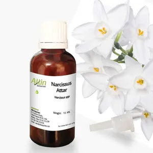 Allin Exporters Narcissus Attar - 100% Pure Natural & Undiluted (15 ML)