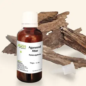 Allin Exporters Agarwood Attar - 100% Pure Natural & Undiluted (15 ML)