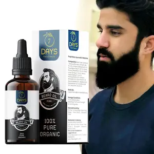 7 Days Beard Growth Oil - 30ml-More Beard Growth | Beard Oil For Men | Beard and Moustache Growth Oil | Beard Oil For growing Beard Faster