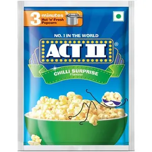 Act II Chilli Surprise 30g+11g ( Pack of 9)