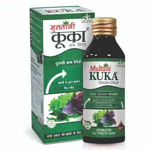Multani Kuka Cough Syrup | Natural & Ayurveda Syrup Drink | Relief From All Types Of Cough & Cold | Relief Against Cough & Cold | Goodness Of Tulsi Pippali Satpudina & Other Herbs |100 Ml