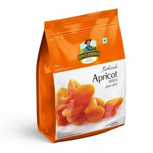 JEWEL FARMER SeedlessTurkish Apricot Gluten-Free Vitamin & Dietary Fiber Rich Dried Fruit Pack (250g)